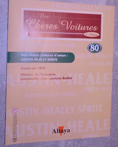 Fascicule nos cheres voitures - fascicule,