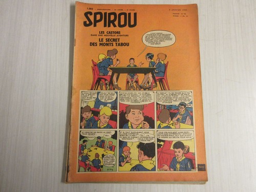 Spirou 1082 1959 auto - 1082,
