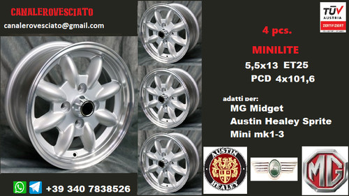 Jantes alliage minilite - , 13
